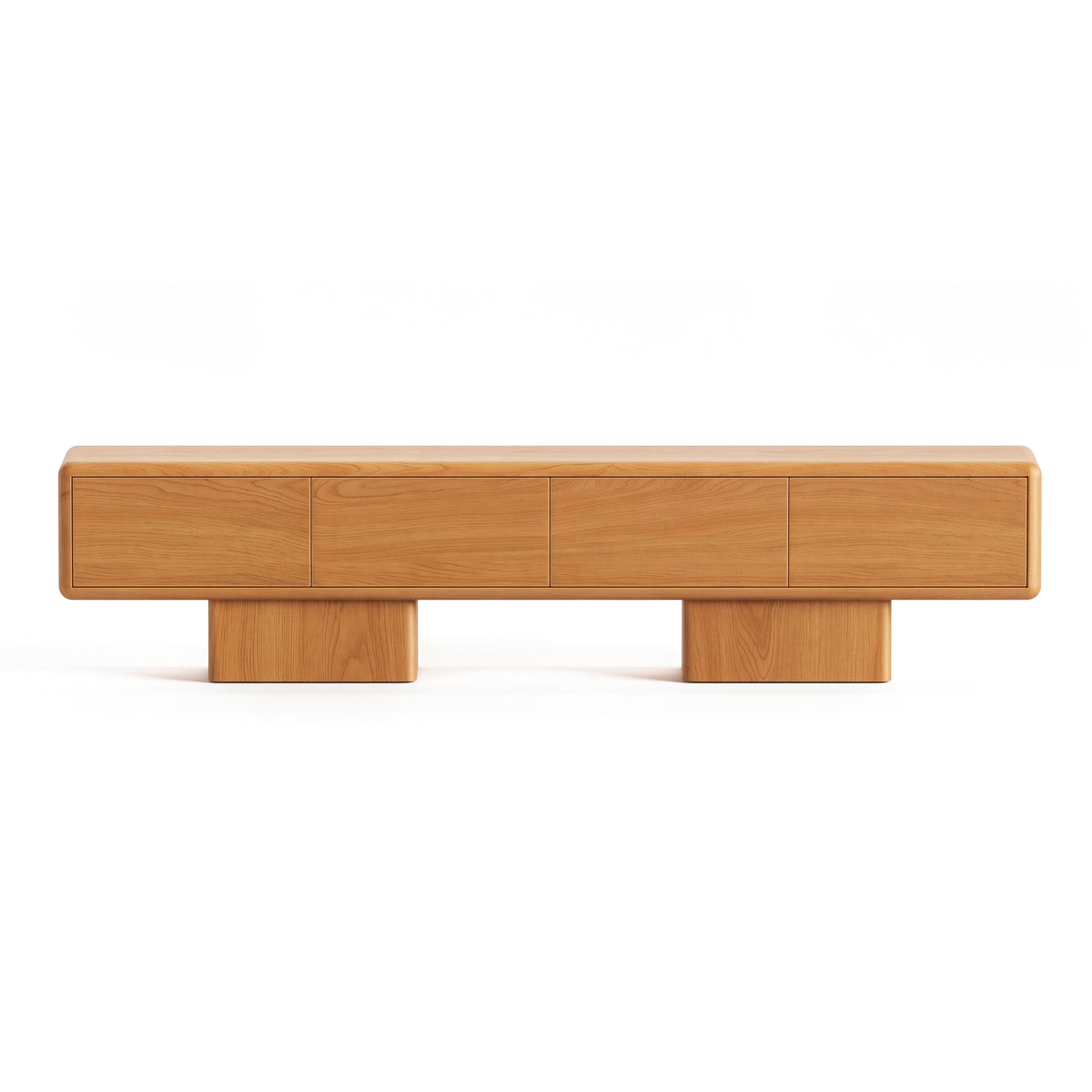 Beton 4 Drawer in Golden Oak by Paradox Movement