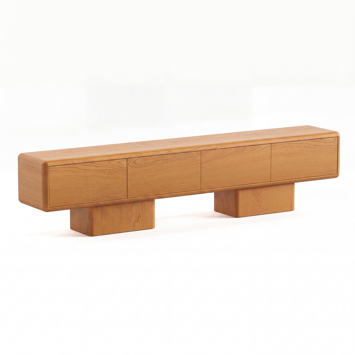 Beton 4 Drawer in Golden Oak by Paradox Movement