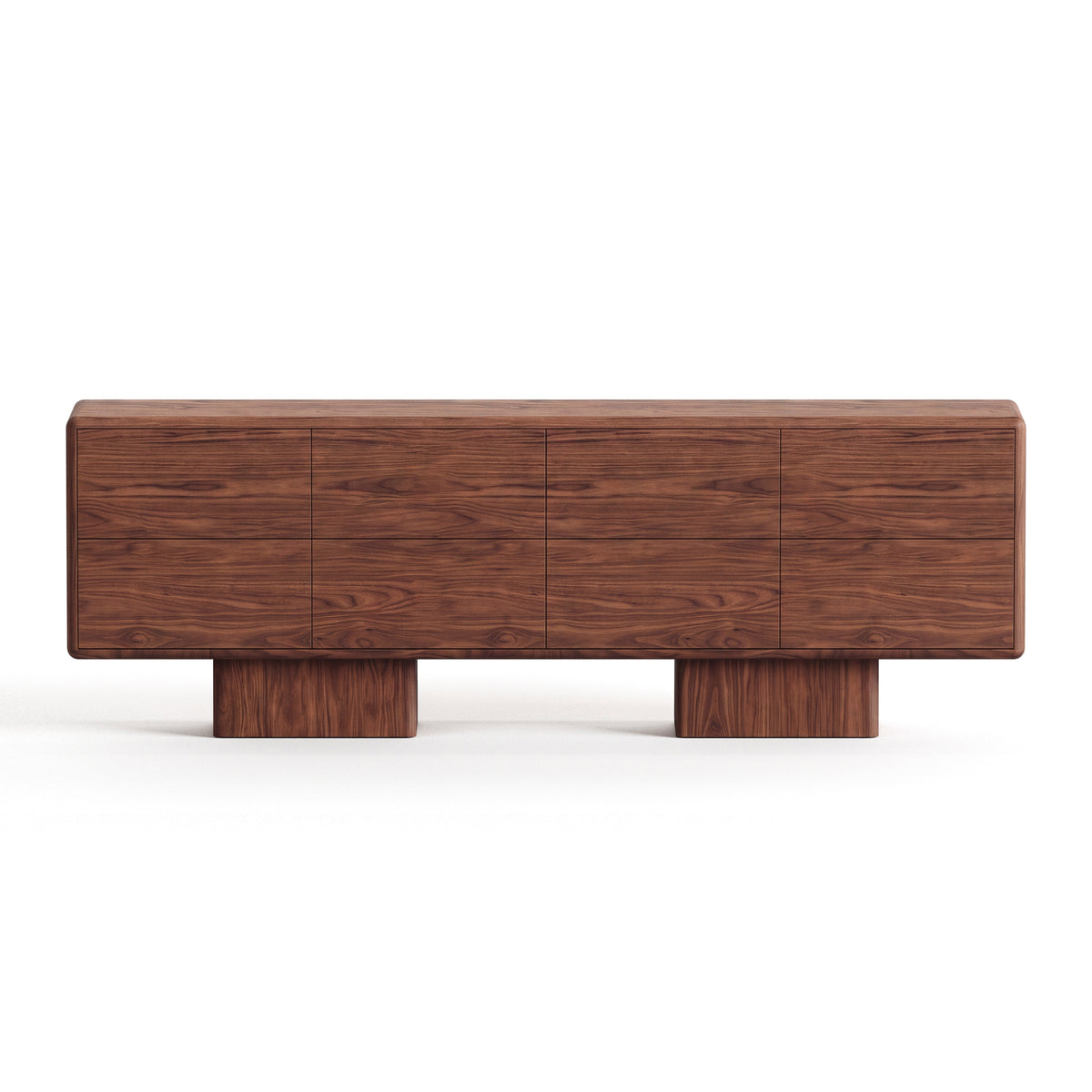 Beton 8 Drawer in American Walnut by Paradox Movement
