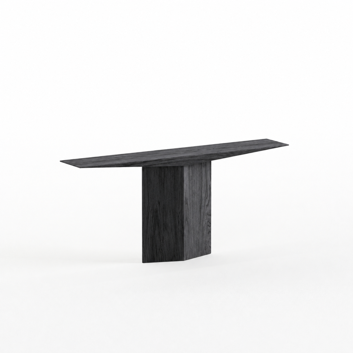 Rubis Console in Charcoal Oak by Paradox Movement
