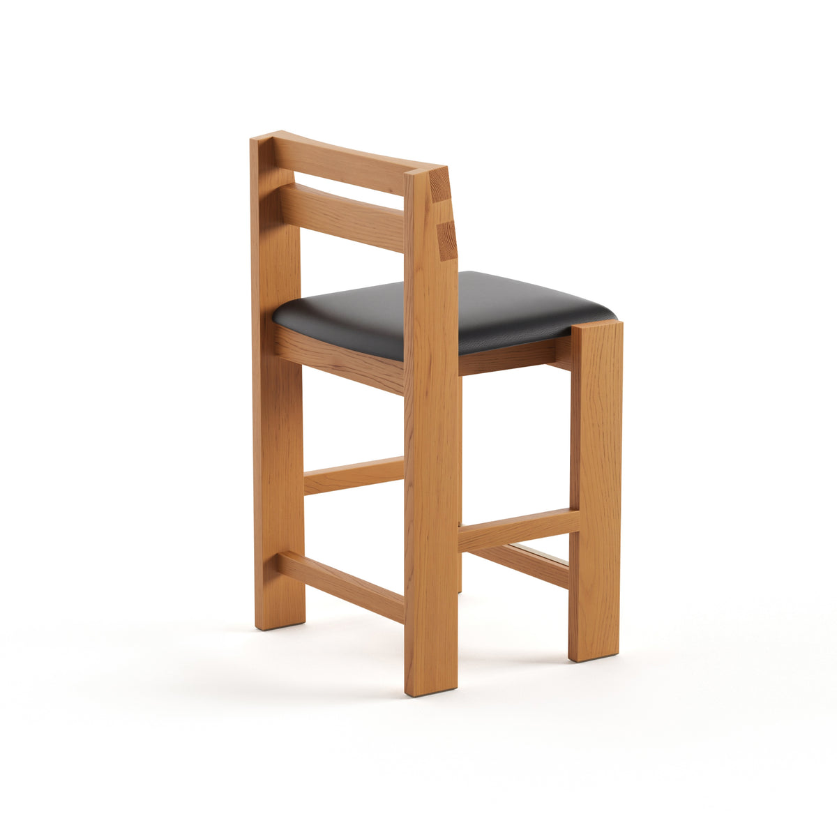 Reyk Stool in Golden Oak by Paradox Movement
