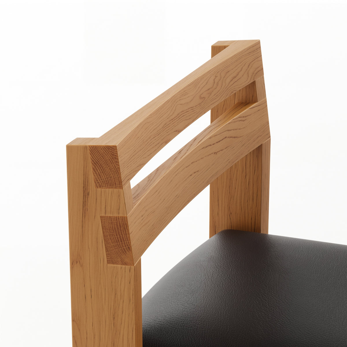 Reyk Stool in Golden Oak by Paradox Movement