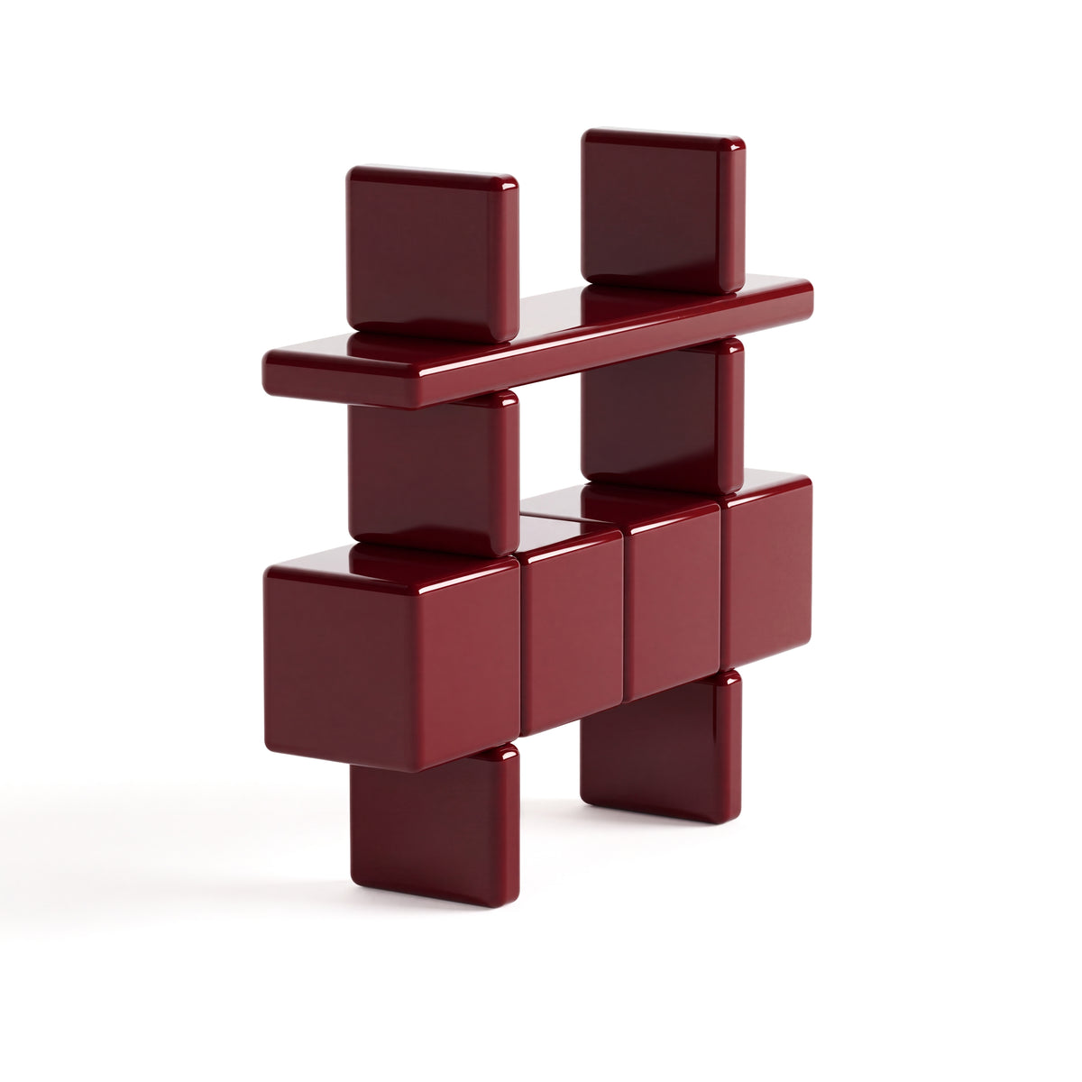 Mou Credenza in Burgundy by Paradox Movement