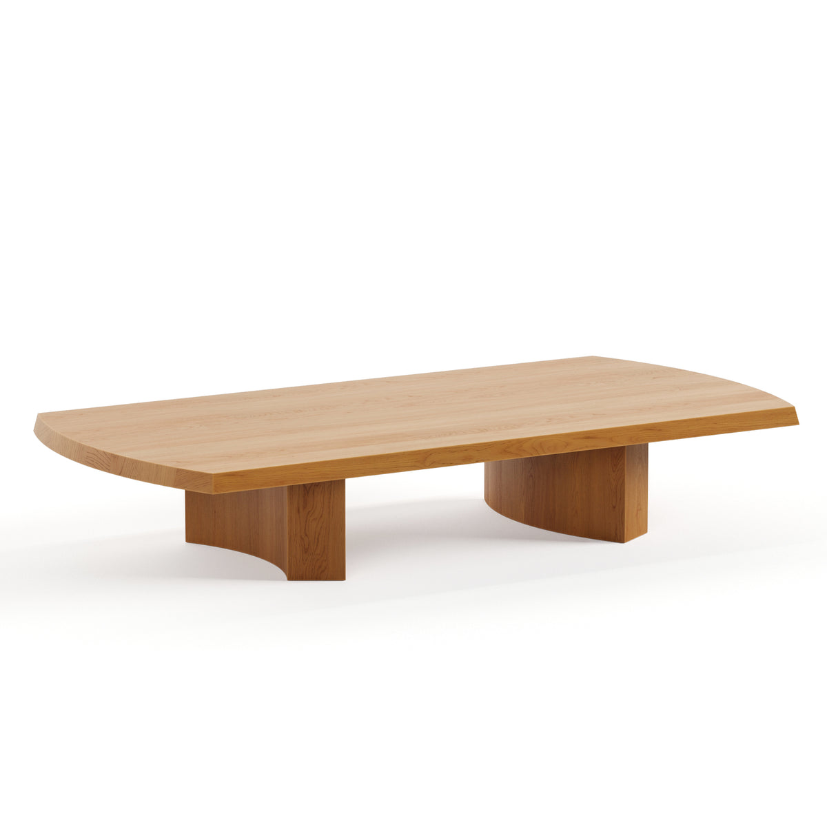 Rond Coffee Table in Golden Oak by Paradox Movement