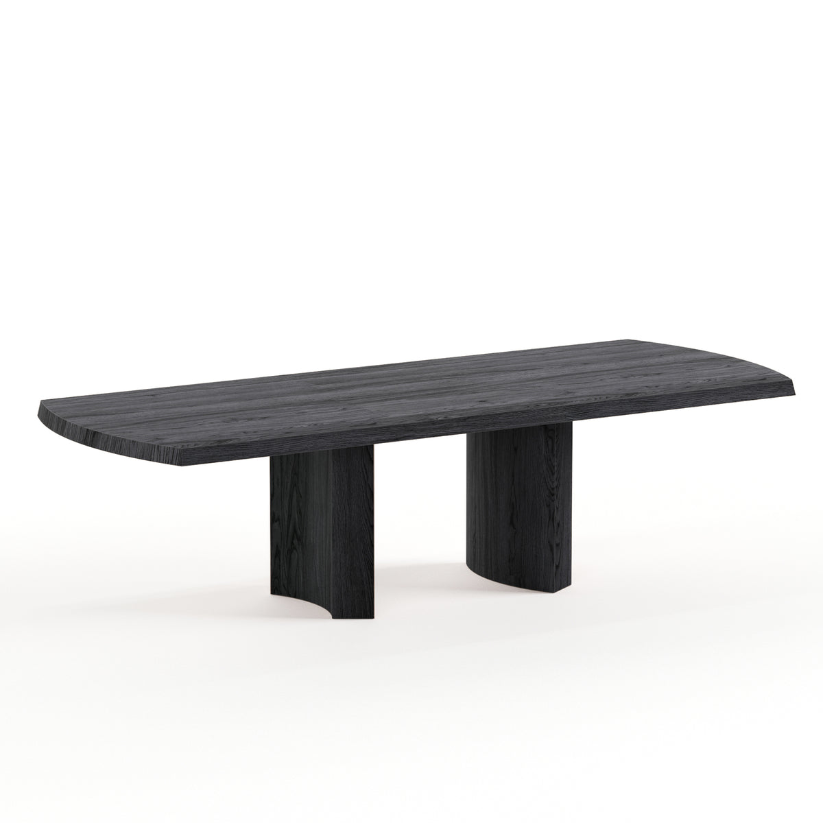 Rond Dining Table in Charcoal Oak by Paradox Movement
