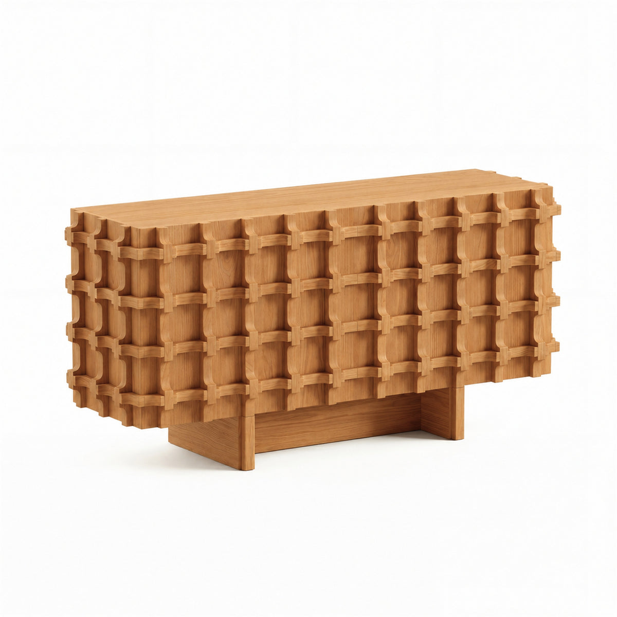 Ritmo Cabinet in Golden Oak by Paradox Movement